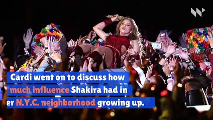 Cardi B Loves That Shakira Sang 'I Like It' at the Super Bowl