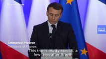 Macron: Poland, Germany and France to lead Europe after Brexit