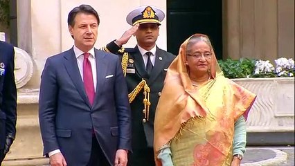 Conte accoglie il Primo Ministro del Bangladesh, Sheikh Hasina (05.02.20)