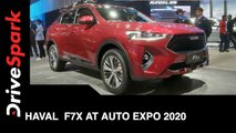 Haval F7x at Auto Expo 2020 | Haval F7x  First Look, Features & More