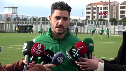 Spor bursasporlu özer hurmacı futbolda pes etmek yok