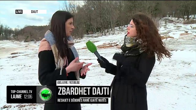 Zbardhet Dajti/ Reshjet e dëborës ranë gjatë natës