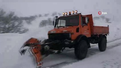 Tunceli’de 155 köy yolu ulaşıma kapandı