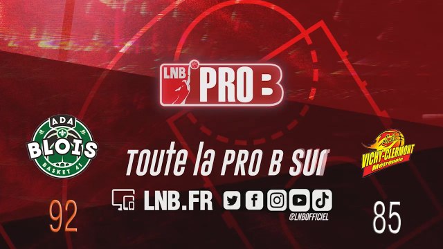 PRO B : Blois vs Vichy-Clermont (J18)