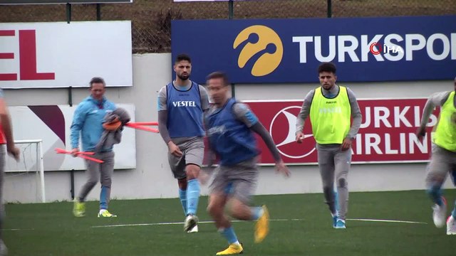 Trabzonspor, Gençlerbirliği maçı hazırlıklarına başladı