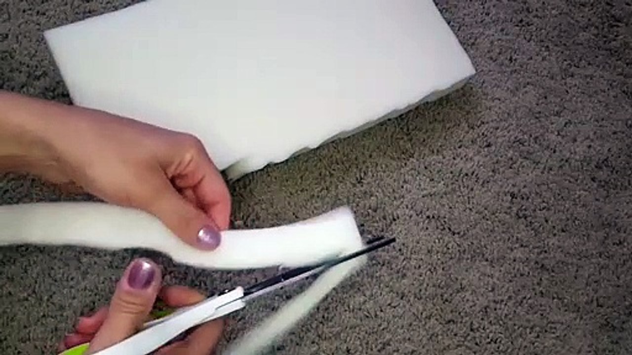ASMR Foam Cutting, No talking