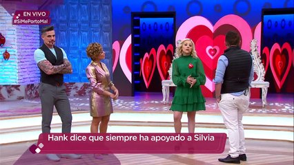 ¡Silvia anduvo de cariñosa con un misterioso galán que no era su flechado! | Enamorándonos