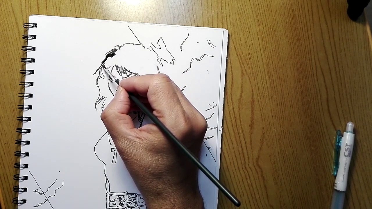 Drawing of Death of the Endless ( Part 3/6 )｜漫画絵