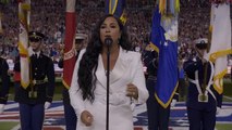 Demi Lovato sings the National Anthem-Super Bowl LIV-2 Février 2020