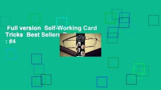 Full version  Self-Working Card Tricks  Best Sellers Rank : #4