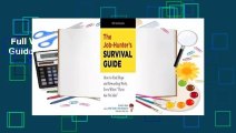 Full Version  The Job-Hunter's Survival Guide Complete