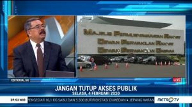 Bedah Editorial MI: Jangan Tutup Akses Publik