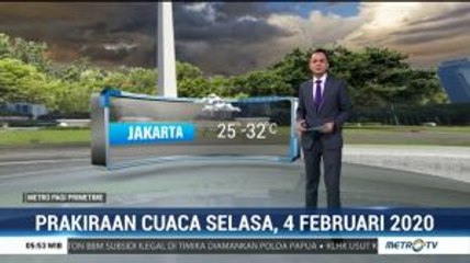 Prakiraan Cuaca, Selasa 4 Februari 2020