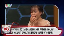 Not able to take care for her father in law on his last days, the bridal bursts into tears