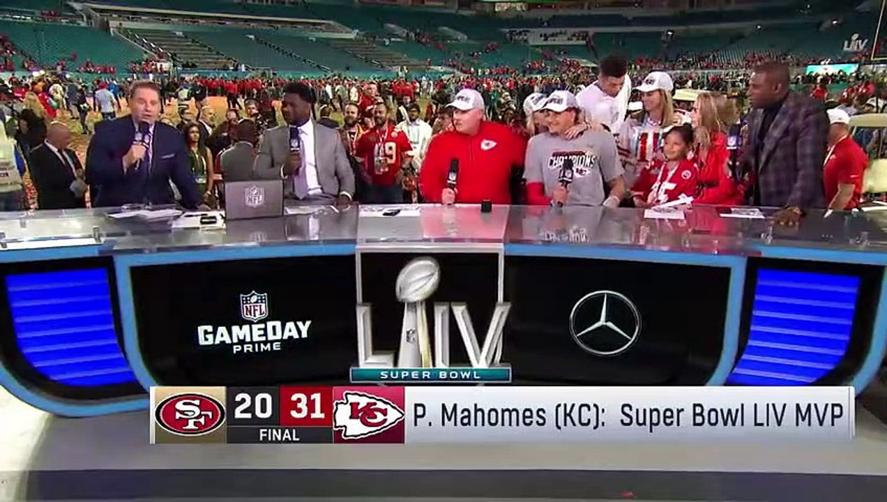 Andy Reid on Super Bowl LIV Win, -I'm going to get the biggest cheeseburger you've ever seen