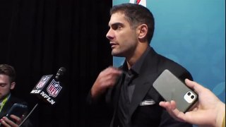 Jimmy Garoppolo on Super Bowl Loss, -Never had this feeling before-