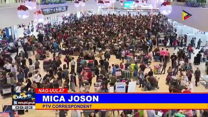 Mga Chinese nationals na stranded sa NAIA, makakabalik na ng China