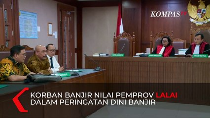 Merasa Terintimidasi, 3 Orang Batal Datang di Sidang Class Action Banjir Jakarta