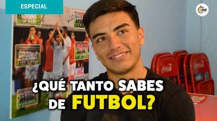 ¿Qué tanto sabe de futbol Fernando Beltrán,  jugador de Chivas?