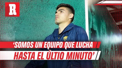 "Somos un equipo que va a luchar hasta el último minuto": Johan Vásquez