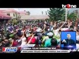 Ricuh, Warga Kembali Demo Tolak WNI dari Wuhan di Natuna