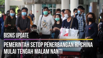 Pemerintah Setop Penerbangan RI-China Mulai Tengah Malam Nanti
