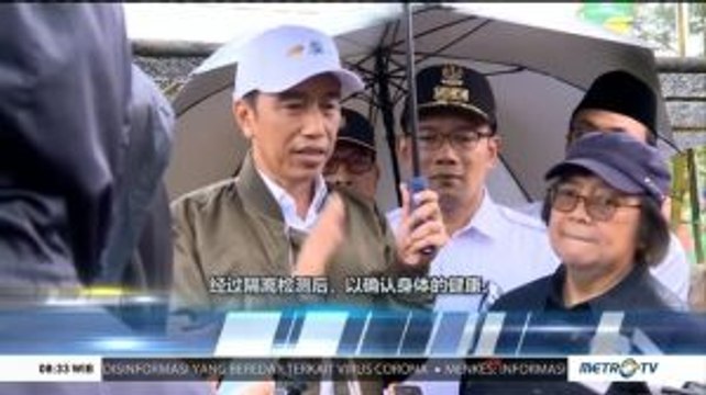 Jokowi Apresiasi Masyarakat Natuna Terima WNI dari Wuhan