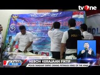 Giliran Pembuat Spanduk King of The King Diciduk Polisi
