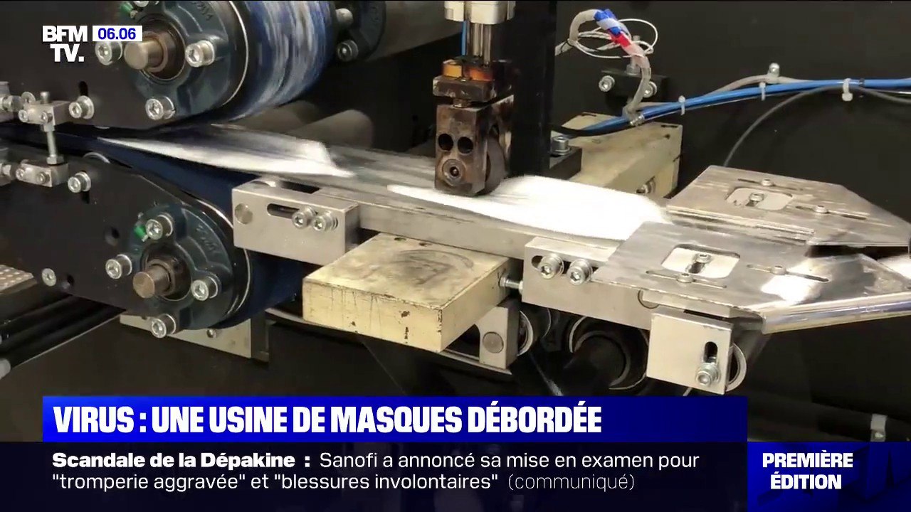 Coronavirus: une usine de masques débordée face à la demande chinoise