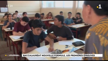 Le baccalauréat nouvelle formule est arrivé