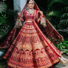 Prettiest Red Bridal Lehenga For Make Bride Look More Precious