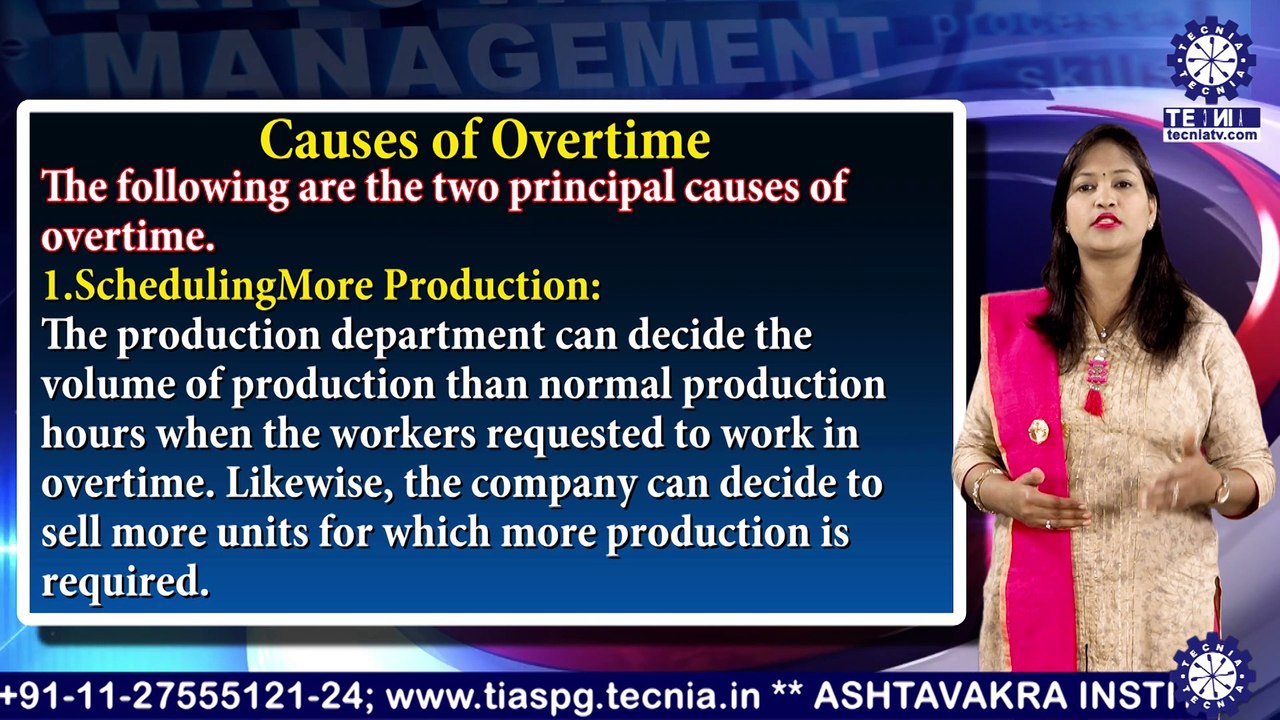 BBA || Ms. RAJNI BANSAL || OVER TIME || TIAS || TECNIA TV