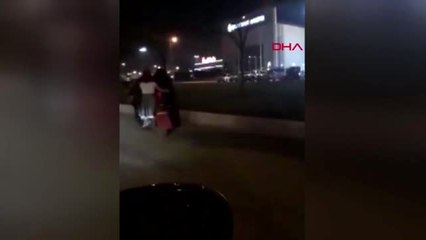 Bursa elektrikli bisiklete 6 kişilik aile bindi