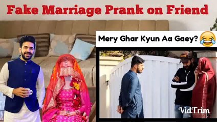 Marriage prank on Friend | gone wrong!