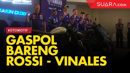 Gasspoll Bareng Rossi - Vinales