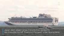 Coronavirus: Tausende Menschen auf Kreuzfahrtschiff unter Quarantäne