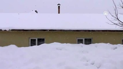 Kar yağışı hayatı olumsuz etkiliyor