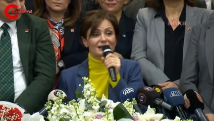Canan Kaftancıoğlu, İstanbul İl Başkanlığı adaylığını açıkladı
