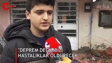 Elazığ'dan böyle seslendi: Deprem değil hastalıklar bizi öldürecek