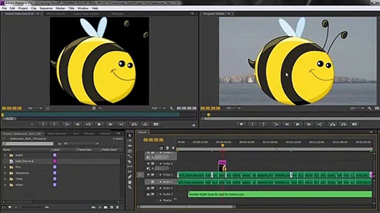 Premiere Pro CS6 11 Importing PSDs