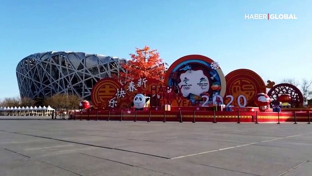 Pekin sokakları bomboş kaldı