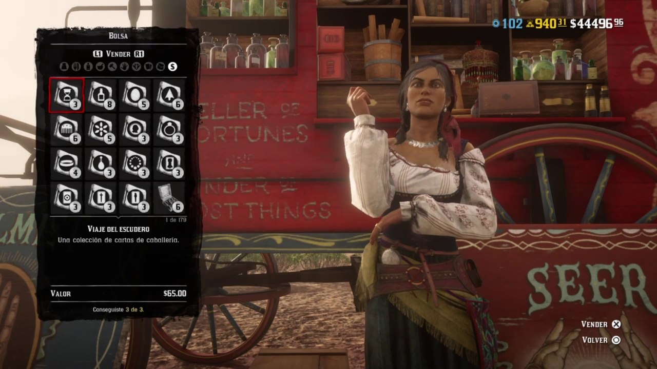 Red Dead Redemption 2 Online Localización de Objetos Colección De Viaje Del Escudero (Nuevas Ubicaciones de la colección)