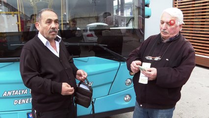 Otobüsten indikten sonra şoku yaşadı, kabusu sevince dönüştü