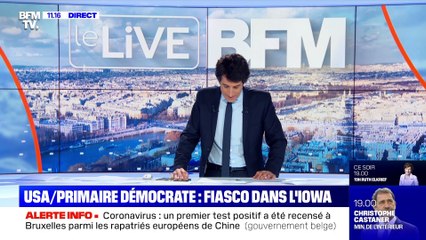 USA/Primaire démocrate: fiasco dans l'Iowa - 04/02