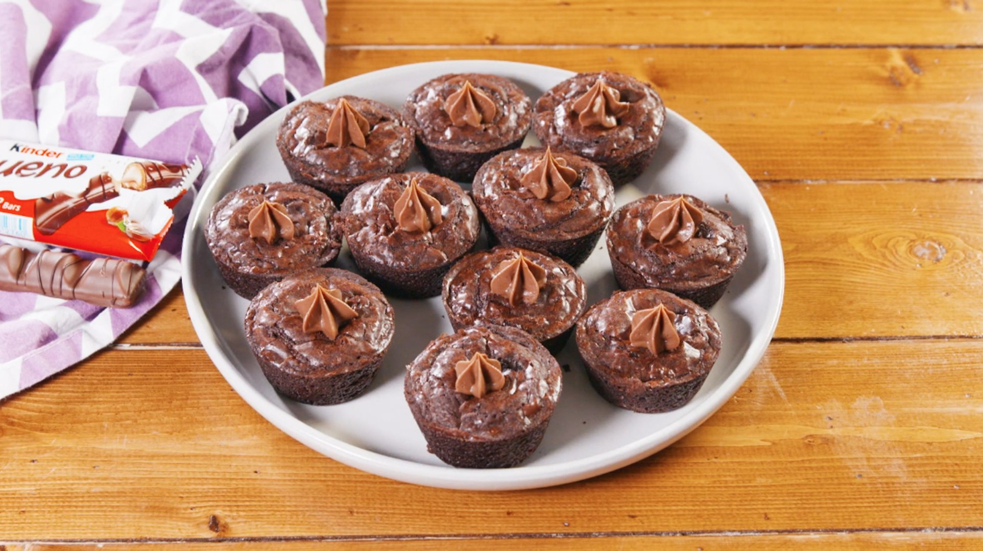 Kinder Bueno Brownie Cups Video Dailymotion
