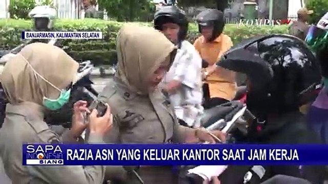Kena Razia! ASN Nekat Keluar Kantor Saat Jam Kerja