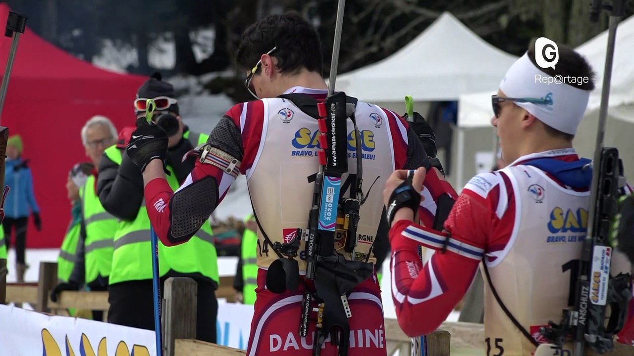 Reportage - Le col de Porte accueille une étape de la Coupe de France de biathlon