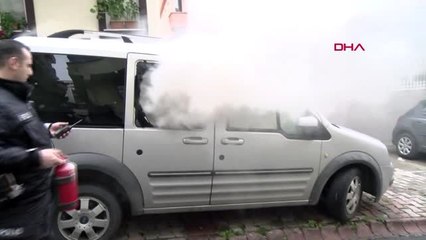 Babasının otomobilini yaktı, bana kalmayan başkasına kalmasın dedi