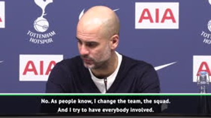 Stones absence not because of injury - Guardiola