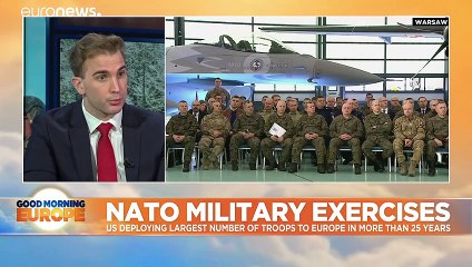 Trump sending 20,000 troops to train with Europeans on Russian border